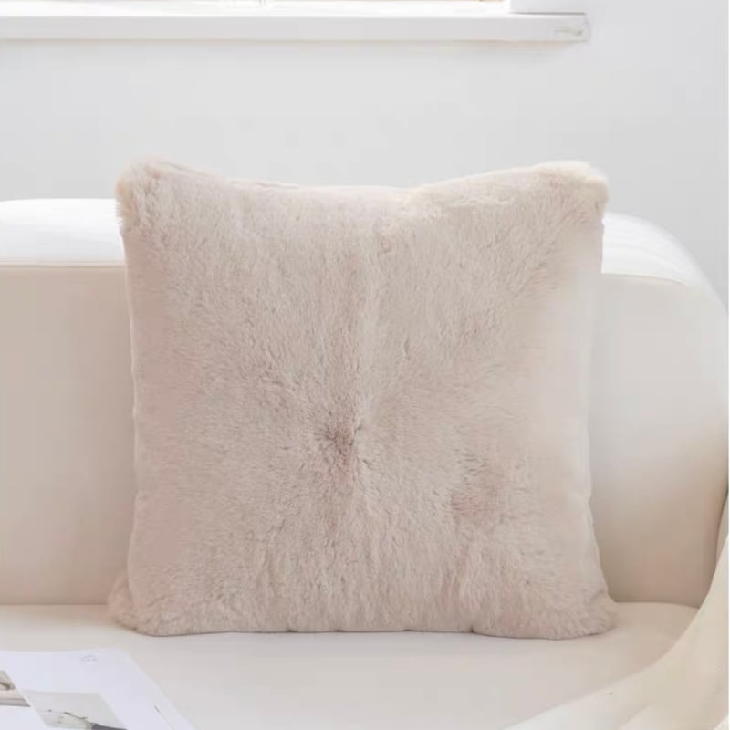 フラッフィ フェイクファー クッションカバー 全4色 45×45 | 70PARK