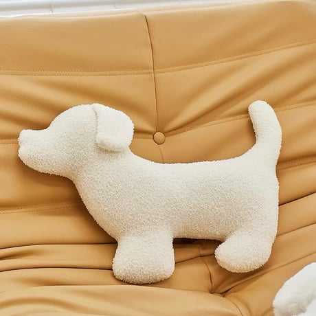 #もこもこ ドッグ クッション 抱き枕 全2色 犬 ぬいぐるみ 50cm