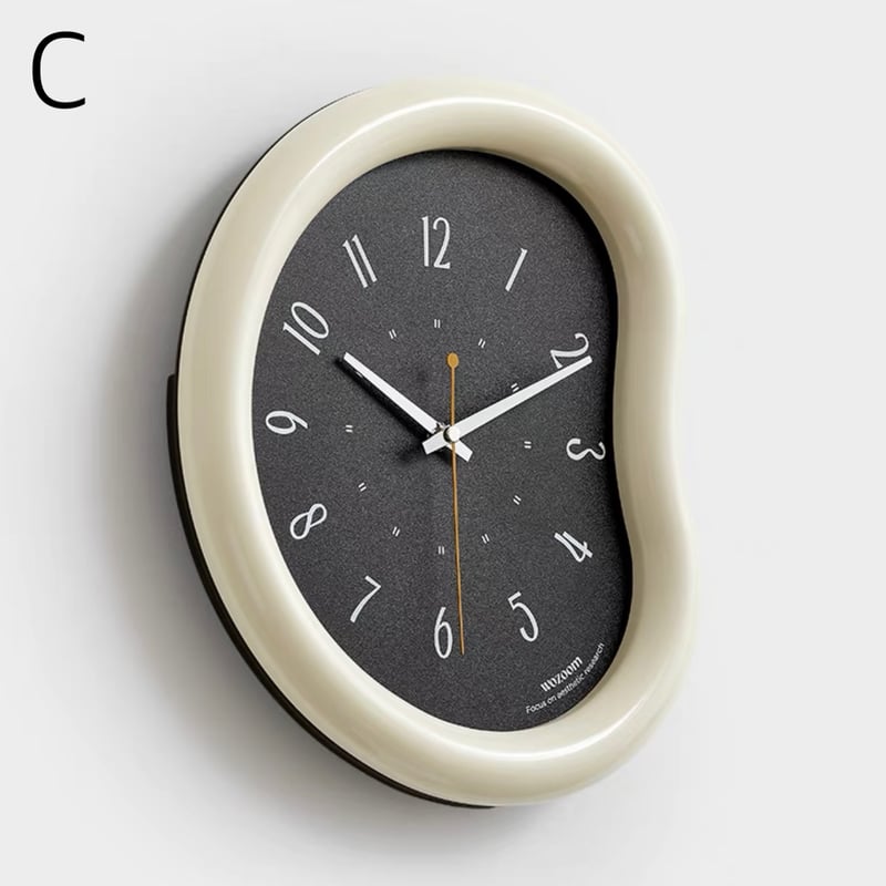 チャビー フレーム ビーンズ クロック 全3色 壁掛け時計 | 70PARK