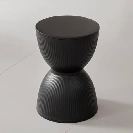 #砂時計デザイン シンプル サイドテーブル スツール 全6色 チェア