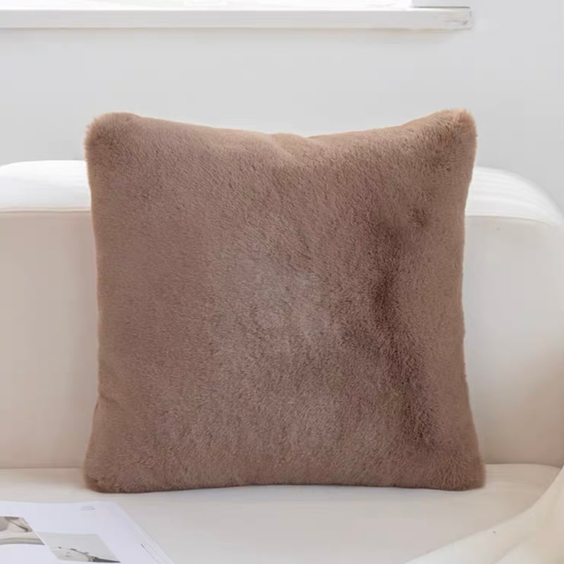 フラッフィ フェイクファー クッションカバー 全4色 45×45 | 70PARK