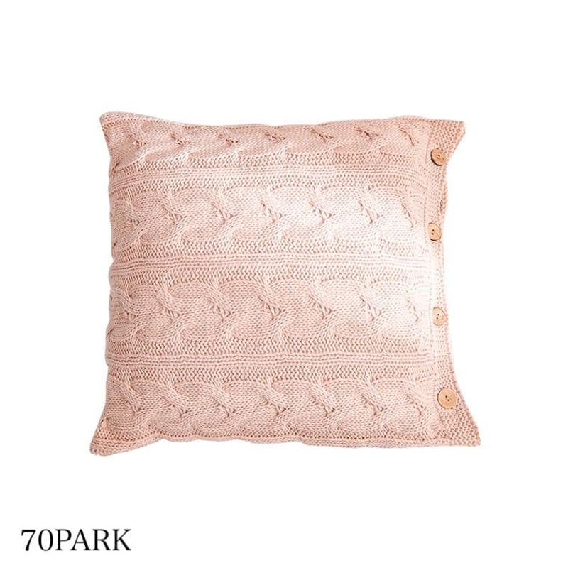 レア♪ラルフローレン・クッション・ケーブル編み・コットン・新品未使用 即納】#シャーベットカラー ケーブル編み ニット クッションカバー 全4