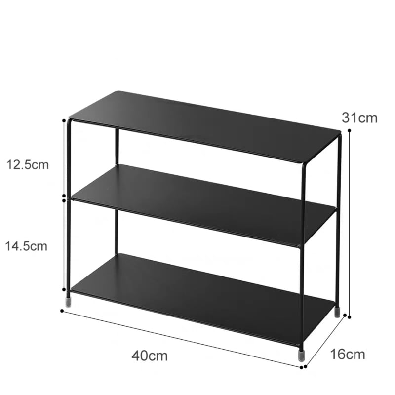 スチール製 3段ディスプレイラック ブラック 楽天市場】オープンラック ブラック 黒 カラーボックス 飾り棚