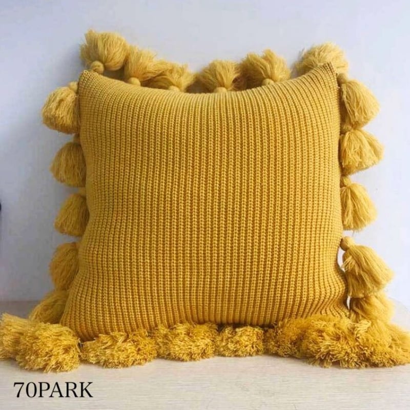 タッセルクッション ボーちゃん・こはる ヒグチユウコ こはる