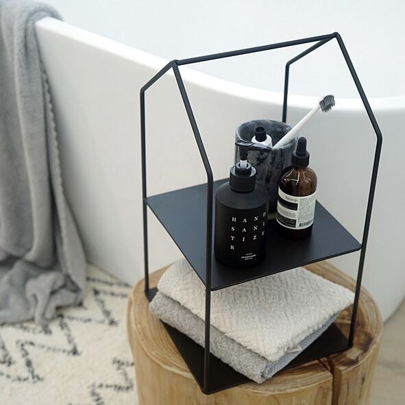 マニーローズ アイアン2段ラック マニーローズ アイアン2段ラック マニーローズ アイアン2段ラック