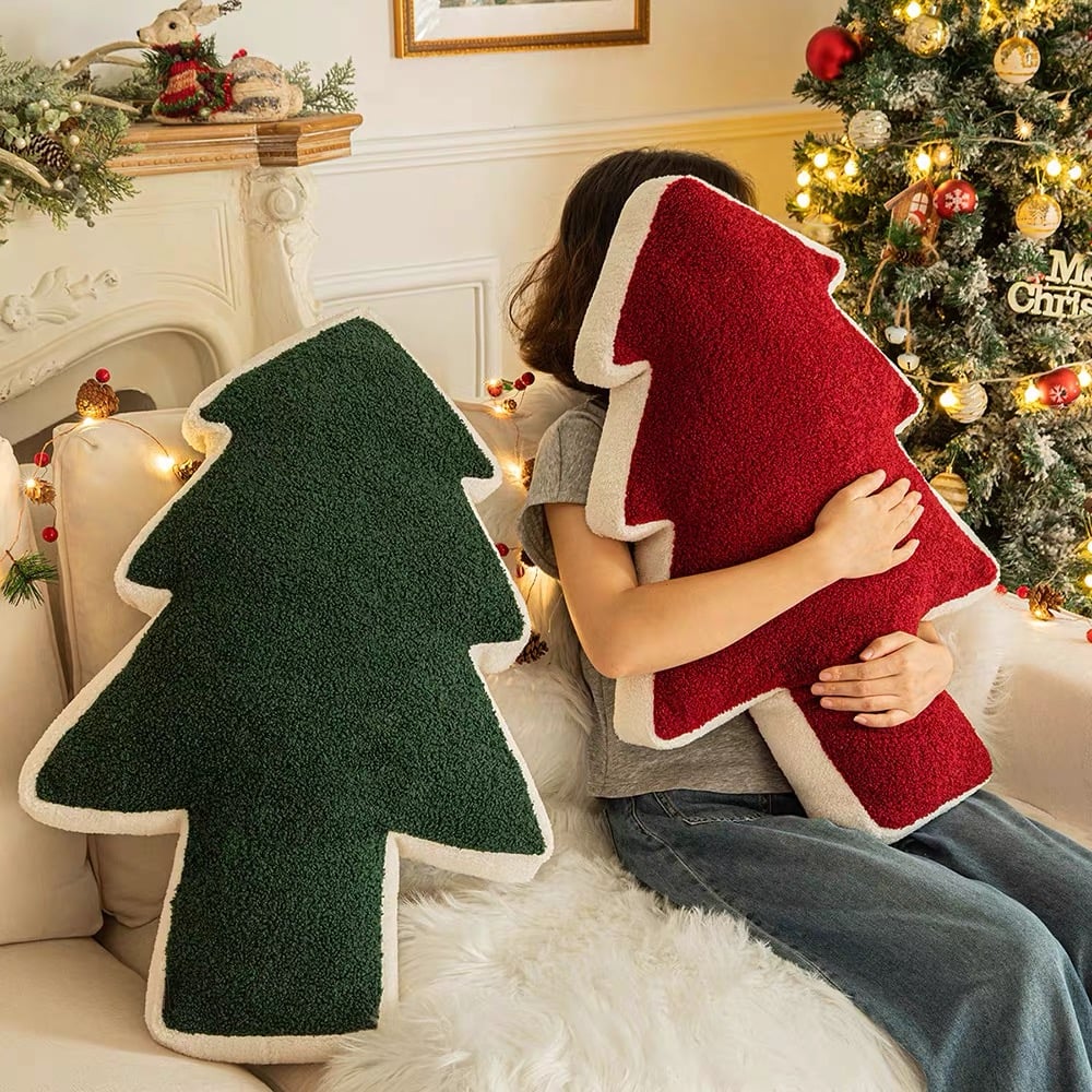 クリスマス ツリー型 クッション 全2色 | 70PARK