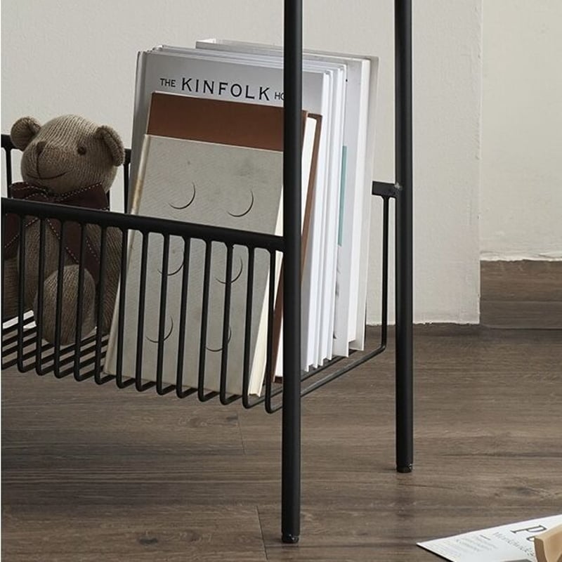 ガラス×クローム サイドテーブル マガジンラック付き ビンテージ Y2K ポップ 楽天市場】デュエンデ DUENDE コンパニオン with マガジンラック