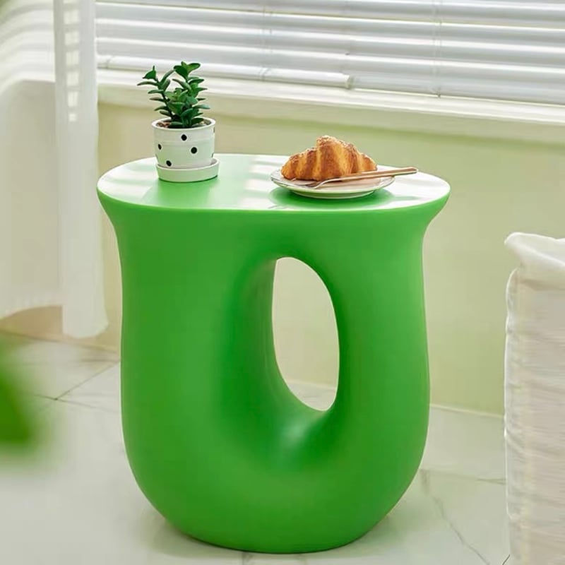 U字型 変形 チャビー サイドテーブル 全4色 | 70PARK