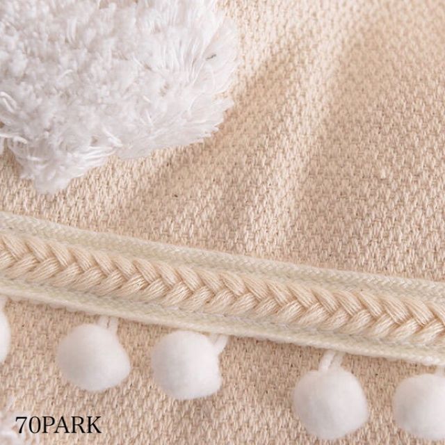 即納】#タッセル付き ボヘミアン テイスト クッションカバー 全6