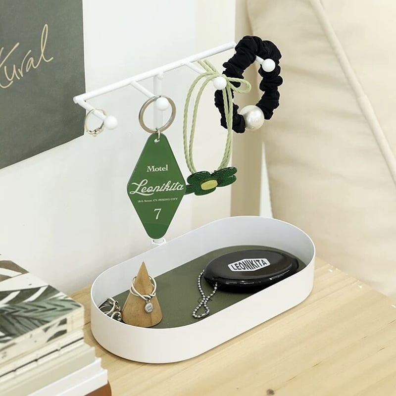 アクセサリー 鍵 スタンド トレイ 全2色 収納 小物置き | 70PARK