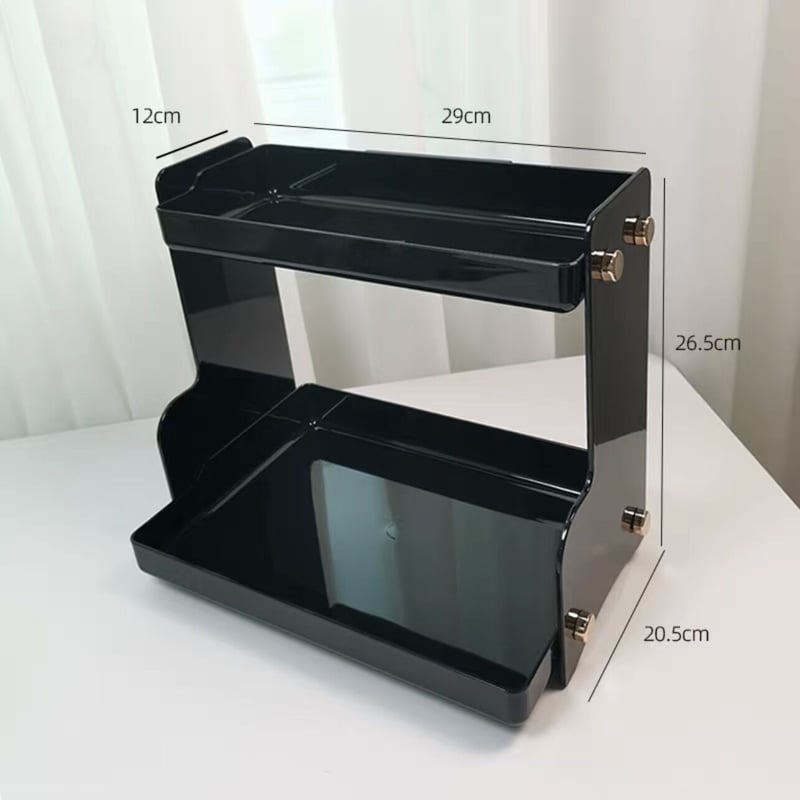 PRADA アクリル 2段収納ラック PRADA アクリル 2段収納ラック PRADA アクリル 2段収納ラック