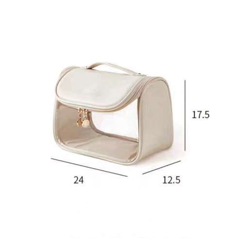 大容量 防水 コスメ 収納 ポーチ トラベル スパバッグ | 70PARK