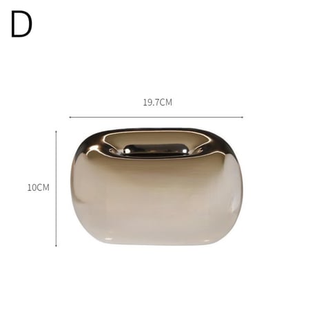 【即納】#セラミック ぽってり シンプル ティッシュケース 全4色
