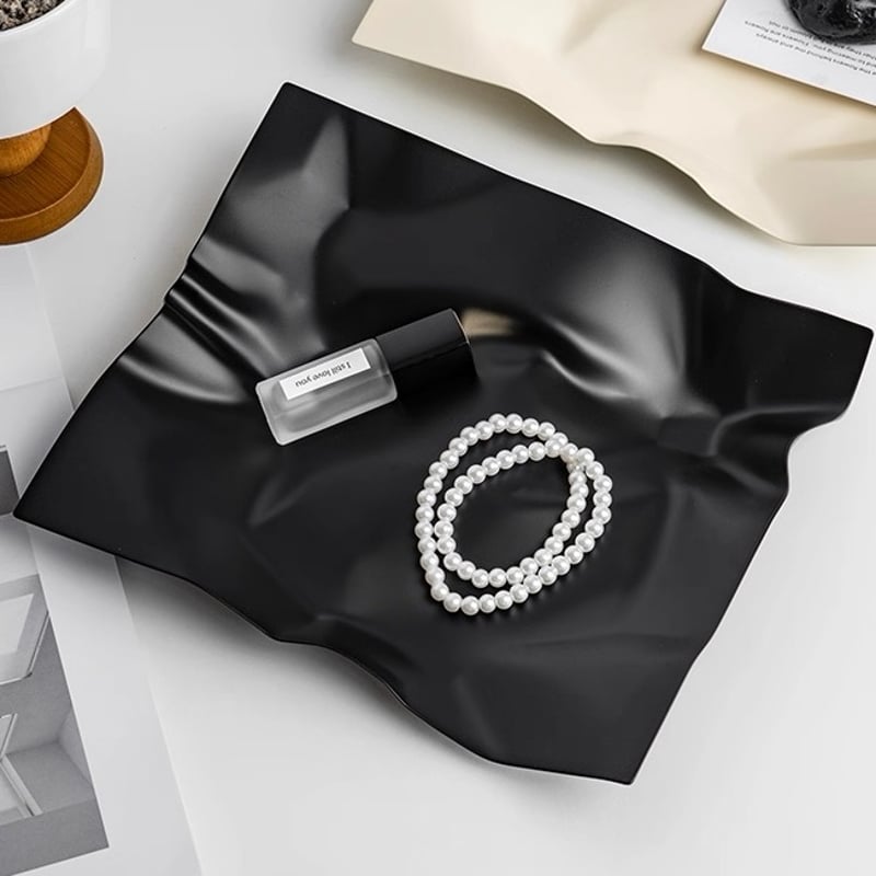 スクエア モノトーン アクセサリー トレイ 全2色 小物置き トレー | 70PARK