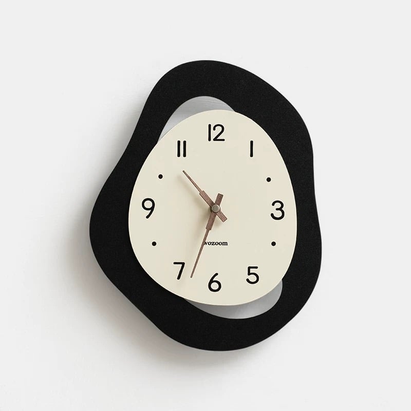 ART OF BLACK ニュアンス壁掛け時計 楽天市場】ニュアンス バイカラー 掛け時計 静音【ART OF BLACK