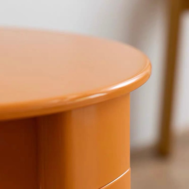 カラー ラウンド サイドテーブル スツール 全4色 チェア | 70PARK