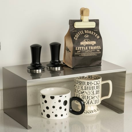 #スタッキング可能 ステンレス シルバー マルチ 収納 コの字 ラック 全4種