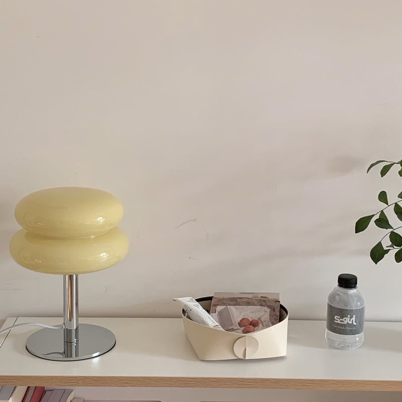 マカロン ガラス テーブル ライト USB ランプ | 70PARK