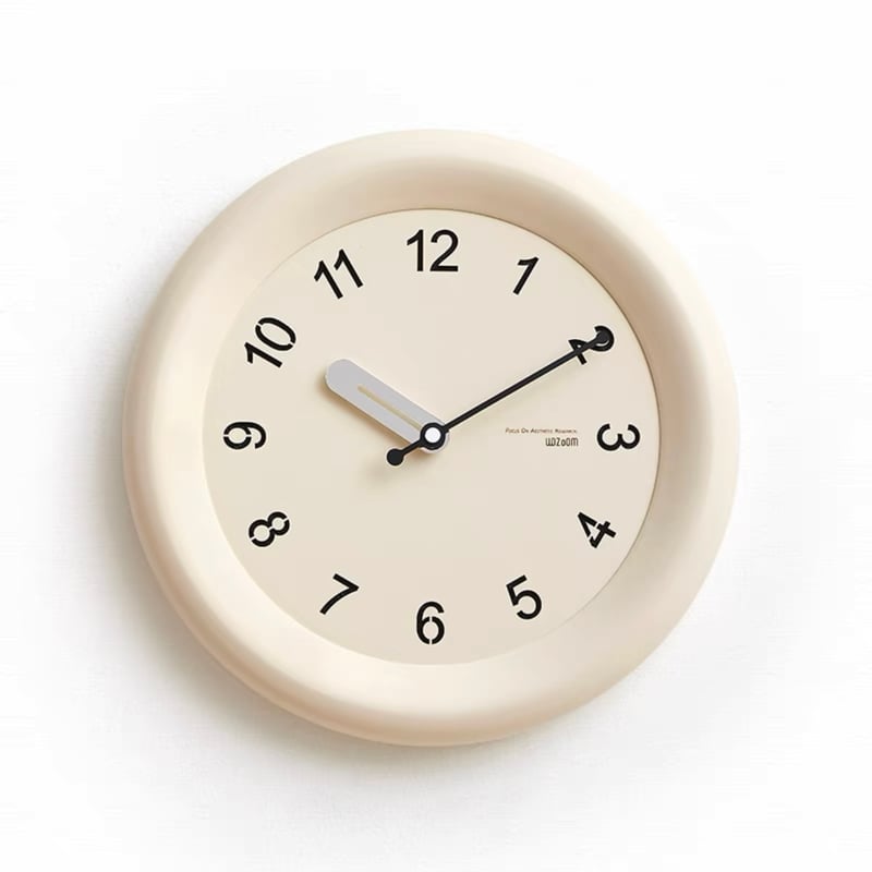 チャビー フレーム ラウンド クロック 全3色 壁掛け時計 | 70PARK