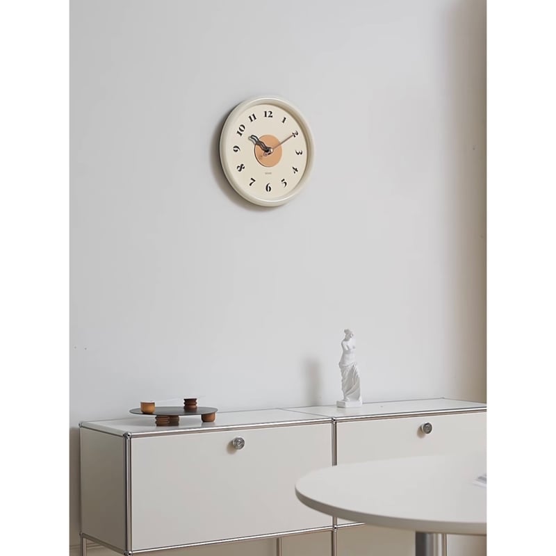 チャビー ウエーブ 針 クロック 全3色 壁掛け時計 | 70PARK