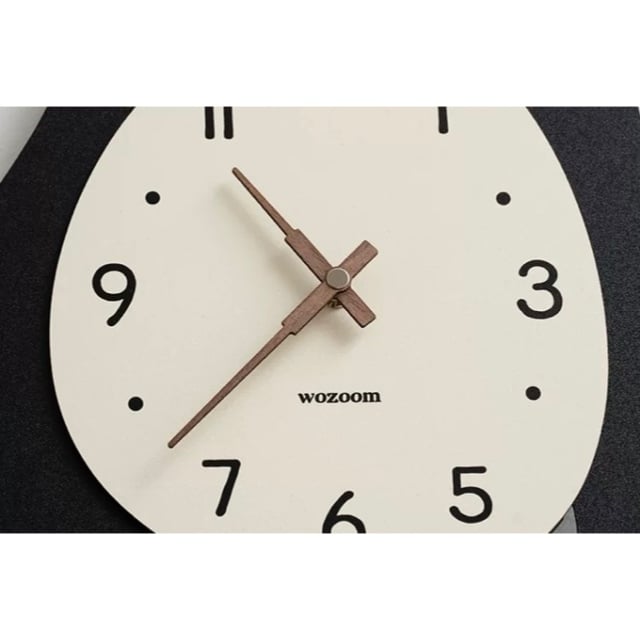 ニュアンス カーブ レトロ クロック 全2色 壁掛け時計 | 70PARK