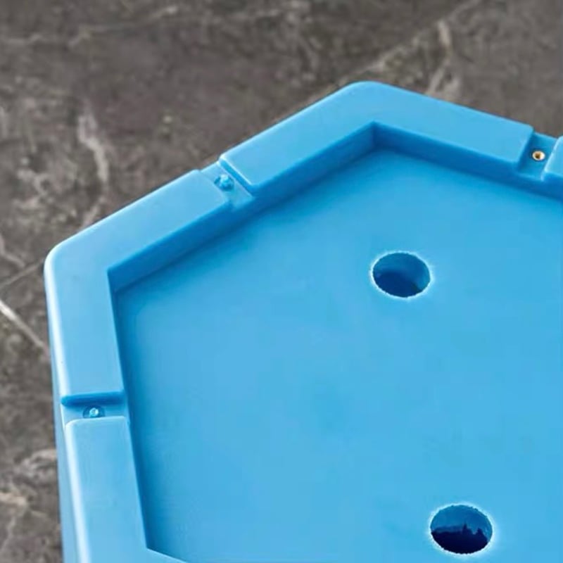 六角形 カラー スツール 全6色 チェア サイドテーブル オットマン | 70PARK