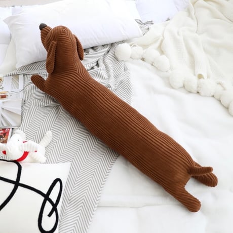 #ダックスフンド ロング クッション 抱き枕 110cm ぬいぐるみ