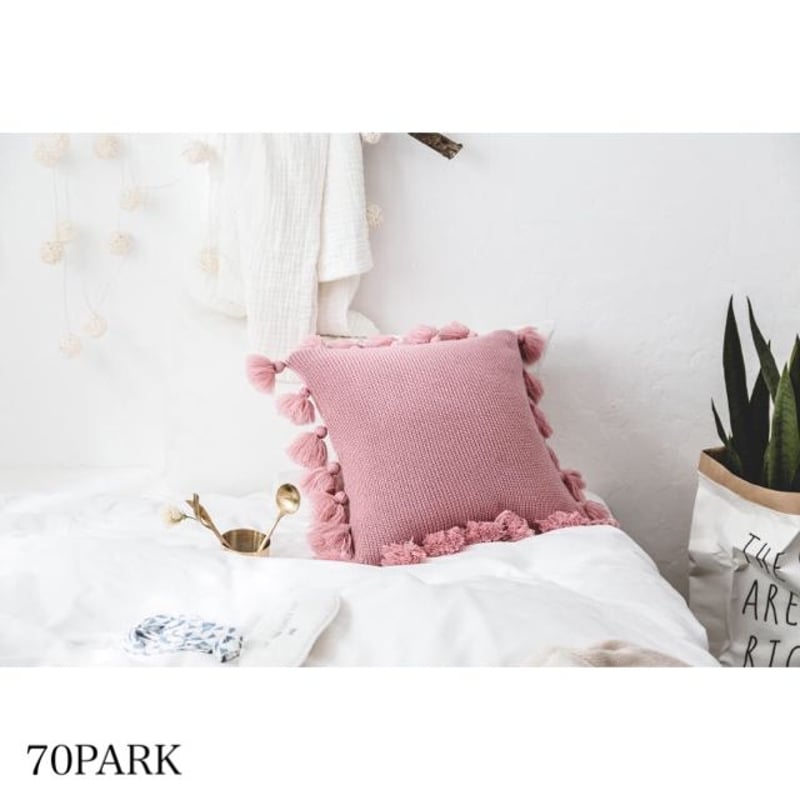 タッセルクッション ボーちゃん・こはる タッセルクッション