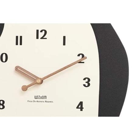 #ニュアンス デザイン バイカラー クロック 全2色 掛け時計