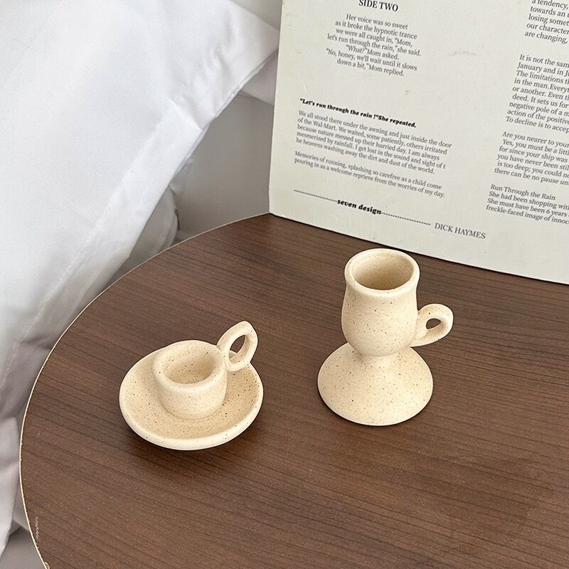 セラミック ナチュラル キャンドルホルダー 全3種 | 70PARK