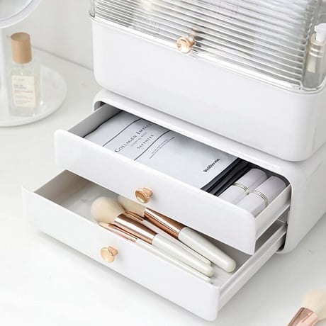【即納】#バラ売り 引き出し 蓋付き コスメ ボックス 全4タイプ メイク 収納