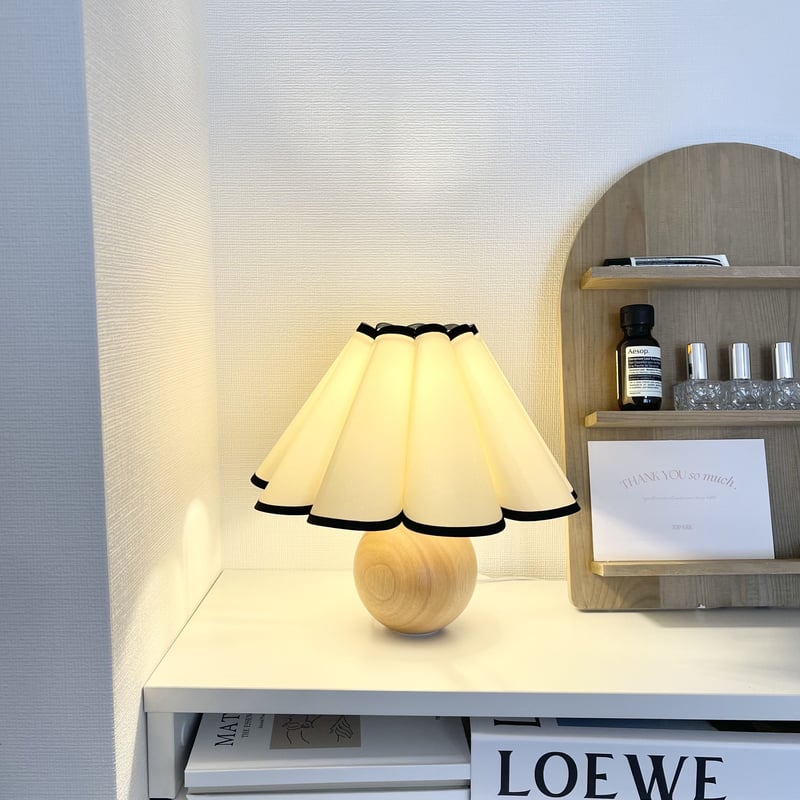 パイピング シェード ライト ウッド ランプ | 70PARK