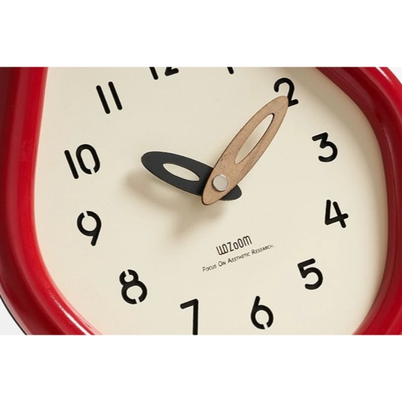 チャビー フレーム カーブ デザイン クロック 全3色 置き時計 | 70PARK