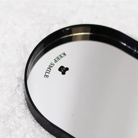 #オーバル型 ミラー トレイ 全3色 アクセサリー 収納