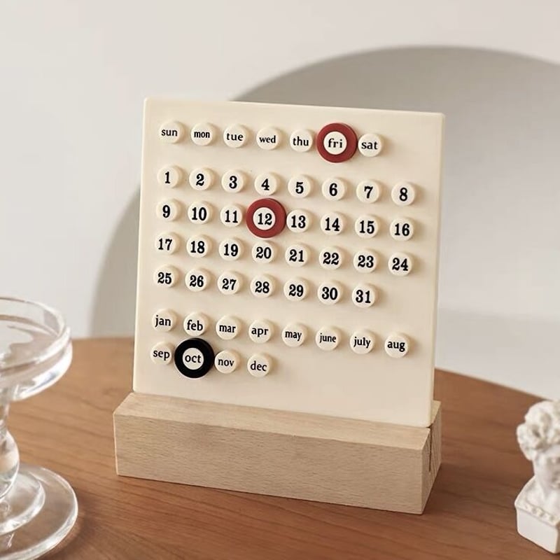 ヴィンテージ　万年カレンダー イギリスヴィンテージ 万年カレンダー – Amelie Antique