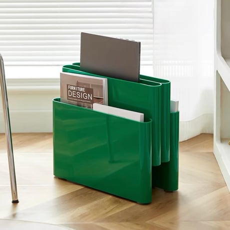 #4ポケット マガジンラック 全4色 収納 ブックスタンド