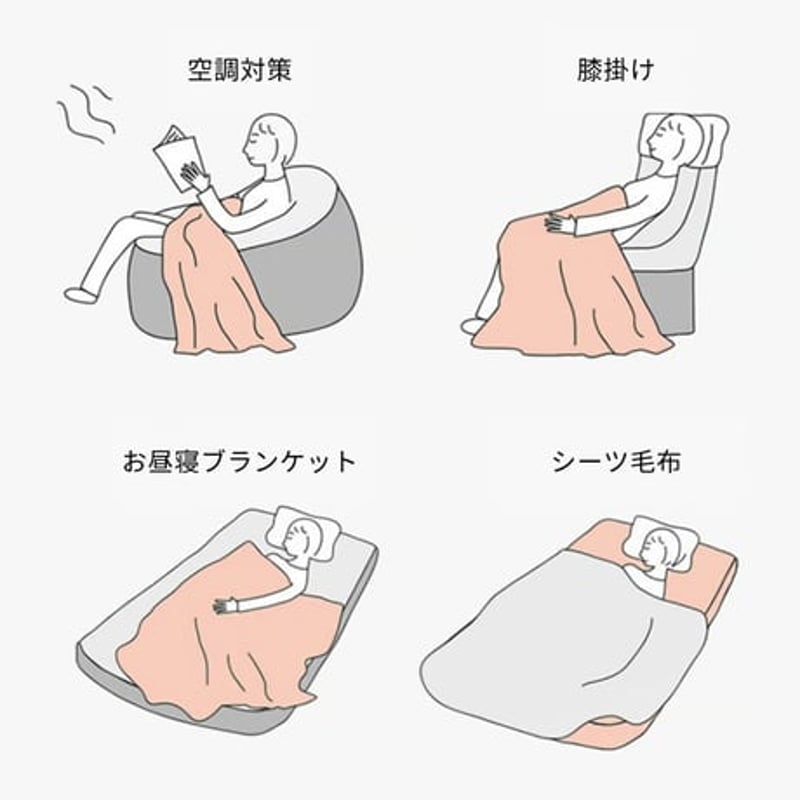 ブラック フラワー パターン ステッチ ブランケット 150×200