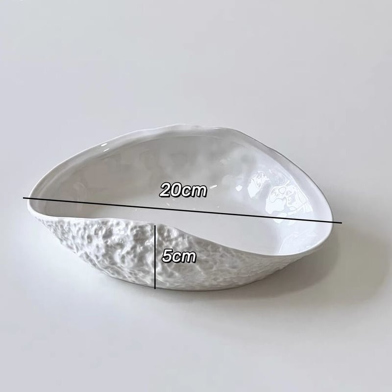 シェル モチーフ セラミック アクセサリー トレイ | 70PARK