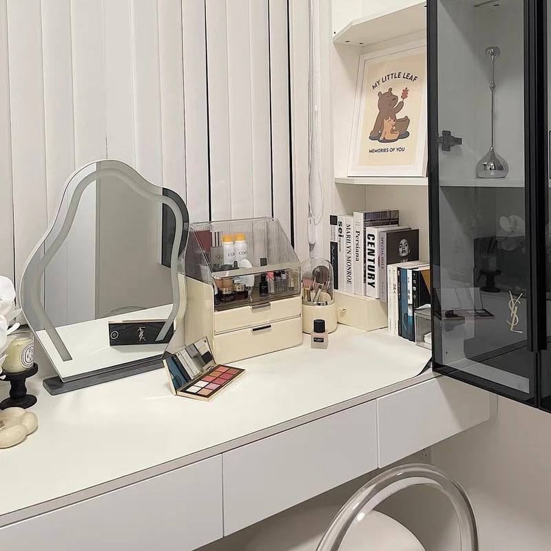 大容量 蓋付き 引き出し コスメ収納 ボックス 全2色 | 70PARK