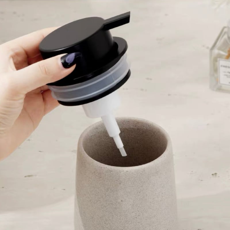 泡タイプ ハンドソープ ブラック ポンプ ディスペンサー 全3色 | 70PARK