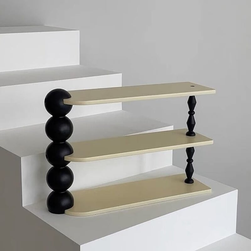 モダン ボール デザイン 三段 収納 ディスプレイラック | 70PARK