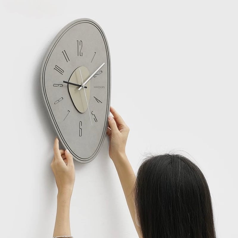 HERMOSA/壁掛け時計/スクエア/鎌倉/アナログ/スチール/グレー/クロック HERMOSA/壁掛け時計/スクエア/鎌倉/アナログ/スチール/グレー