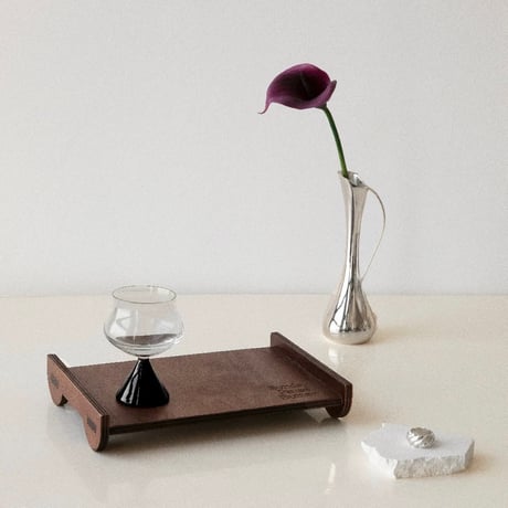 #ウッド メッセージ 長方形 アクセサリー トレイ カフェトレイ