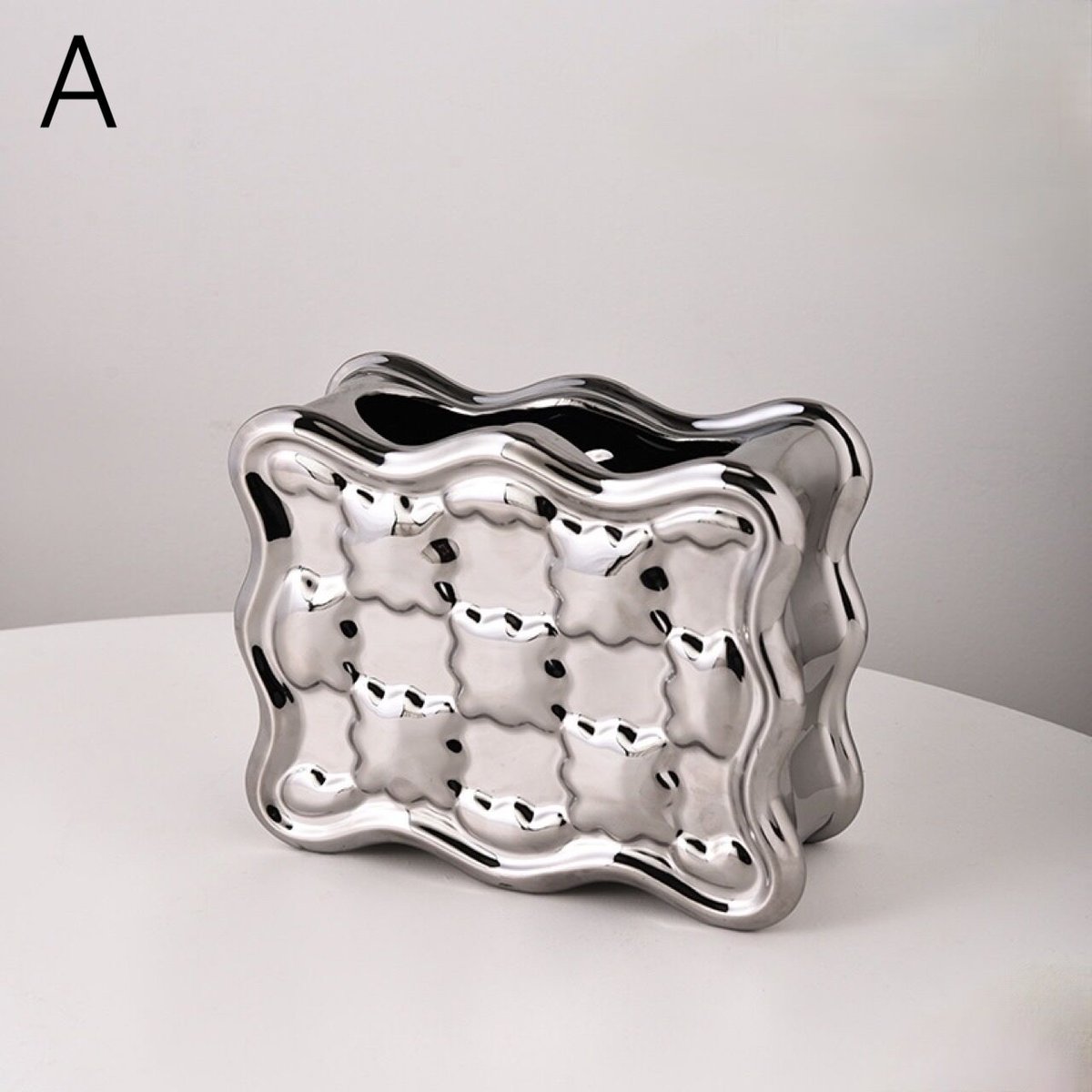 ビスケット モチーフ フラワーベース 全2色 花瓶 | 70PARK