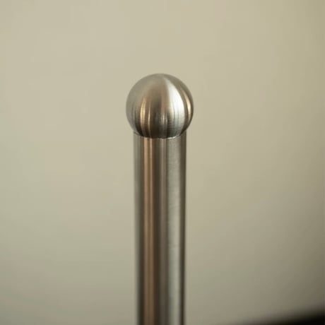 #ステンレス ヘア アクセサリー 収納 スタンド シュシュ キッチンペーパー ホルダー シルバー