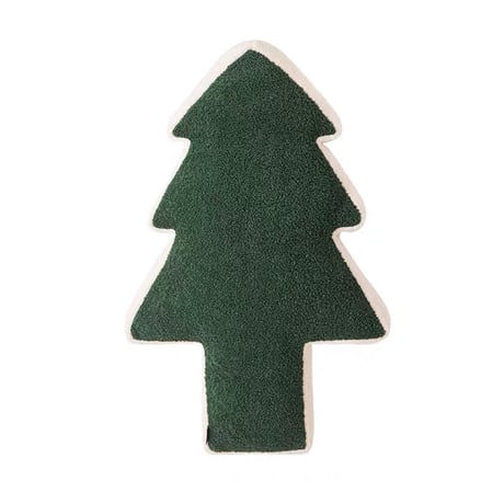 #クリスマス ツリー型 クッション 全2色