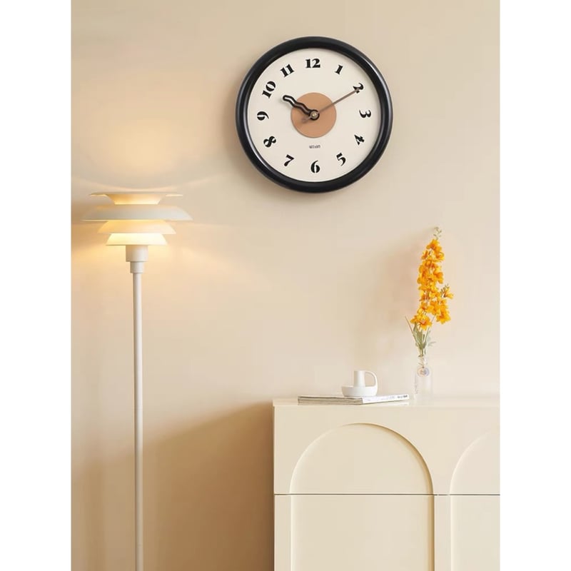 チャビー ウエーブ 針 クロック 全3色 壁掛け時計 | 70PARK