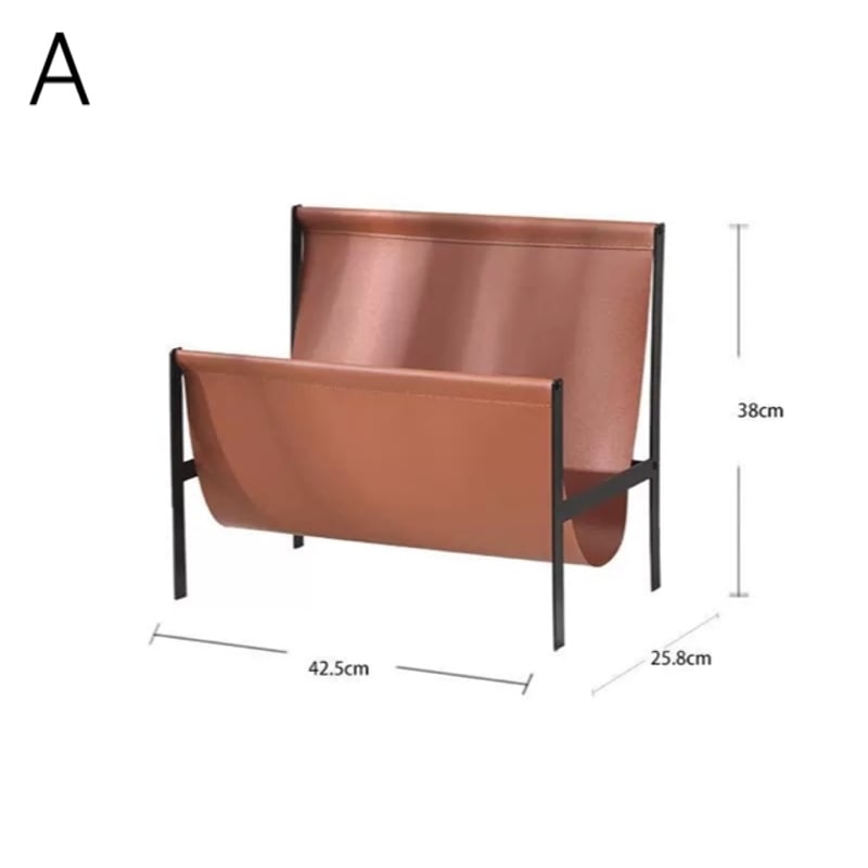 レザー製浮彫りマガジンラック 楽天市場】マガジンラック おしゃれ レザー アイアン スリム