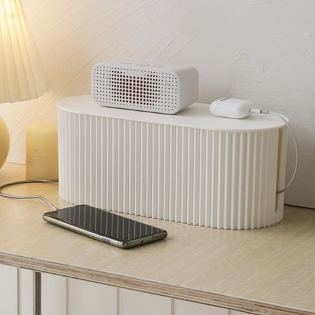 【即納】#電源タップ 収納 ケーブルボックス 全3色 2サイズ