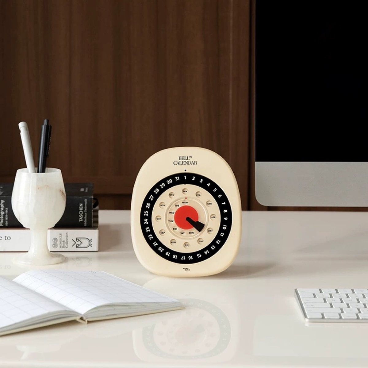 レトロ ダイヤル 卓上 万年 カレンダー | 70PARK